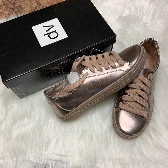 dolce vita rose gold sneakers